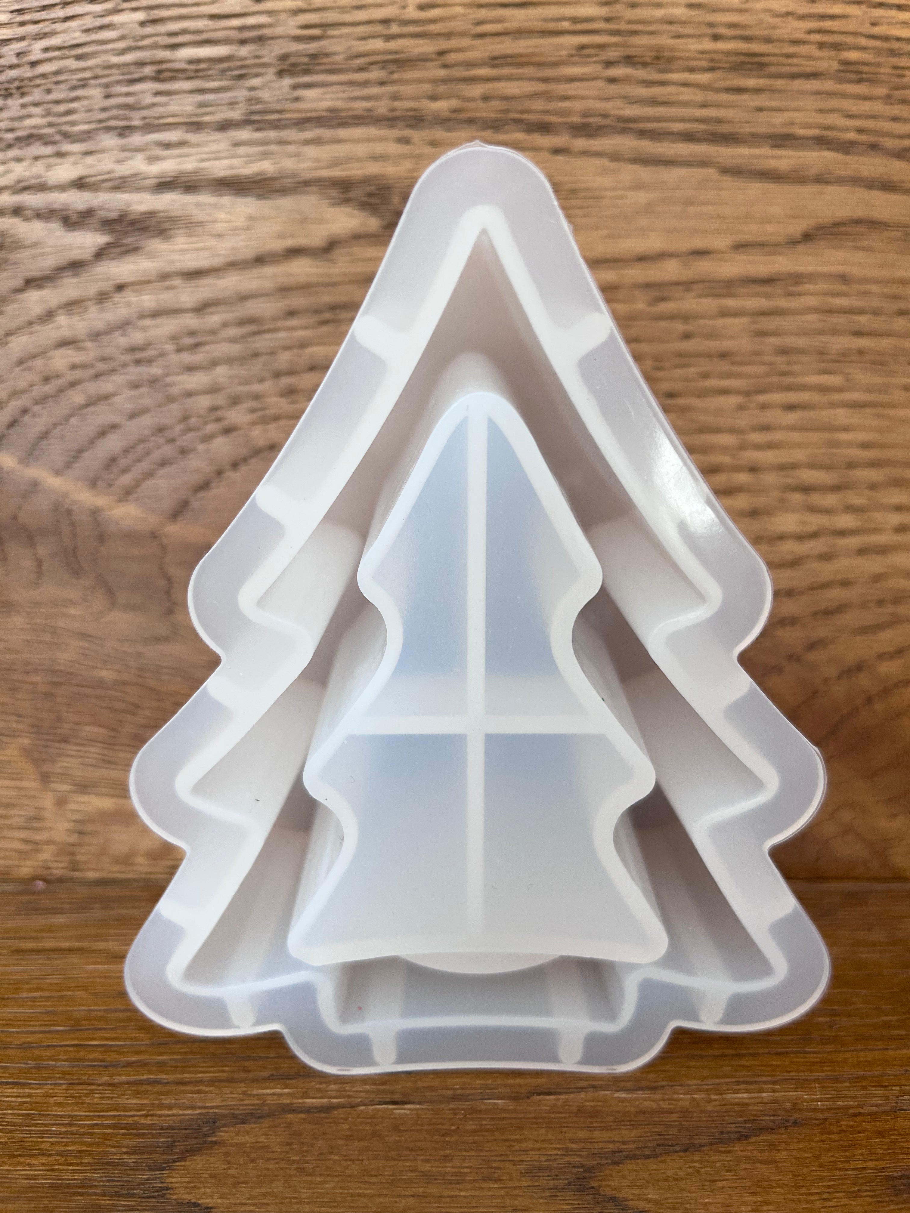 Silikonform "Tannenbaum" - Bastelschachtel - - 