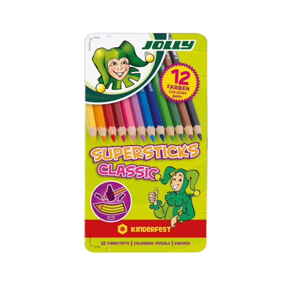 Jolly Buntstift Blechetui 12er