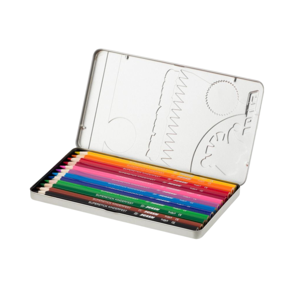 Jolly Buntstift Blechetui 12er