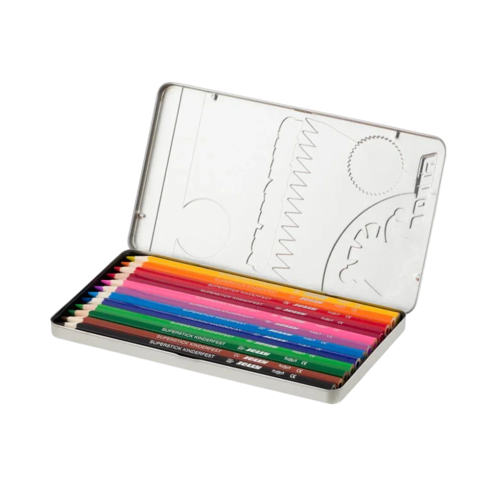 Jolly Buntstift Blechetui 12er