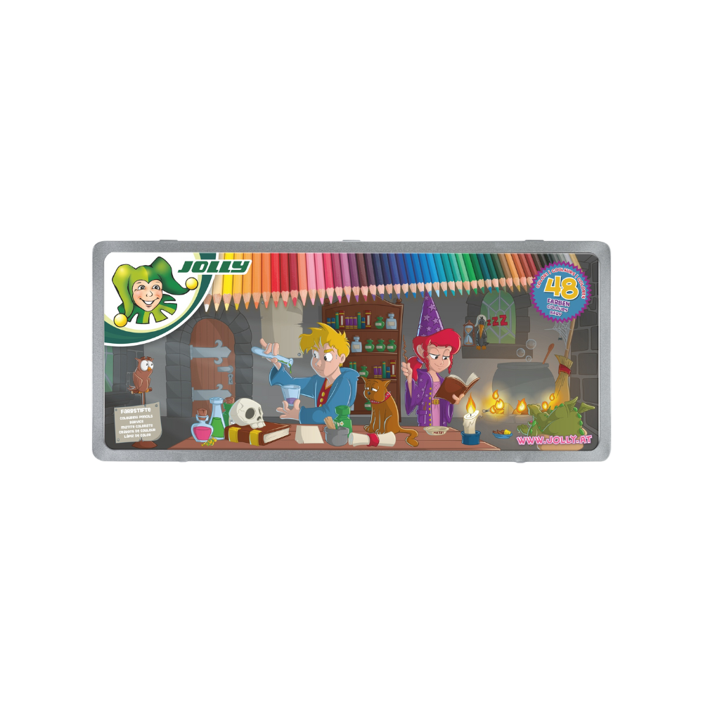 Jolly Buntstift Blechetui 48er