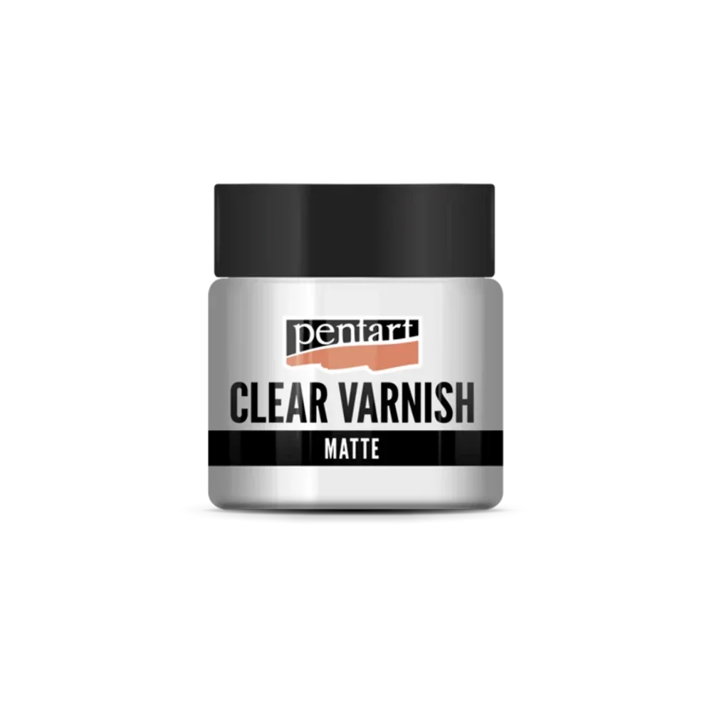 Pentart Klarlack matt 50ml - auf Lösungsmittelbasis - Bastelschachtel - Sonstiges - 35110