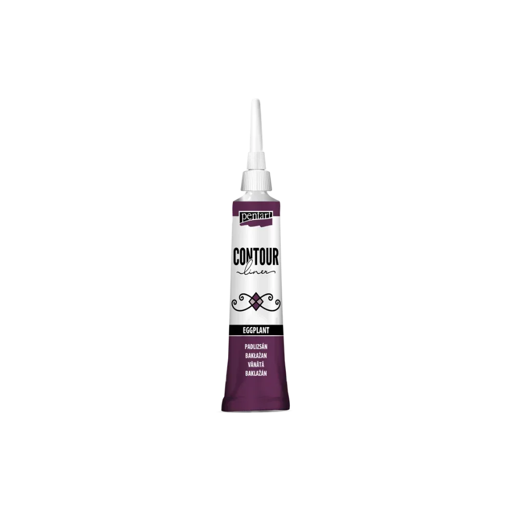 Pentart Konturenfarbe universell 20ml - Bastelschachtel - Bastelpapier - 10136