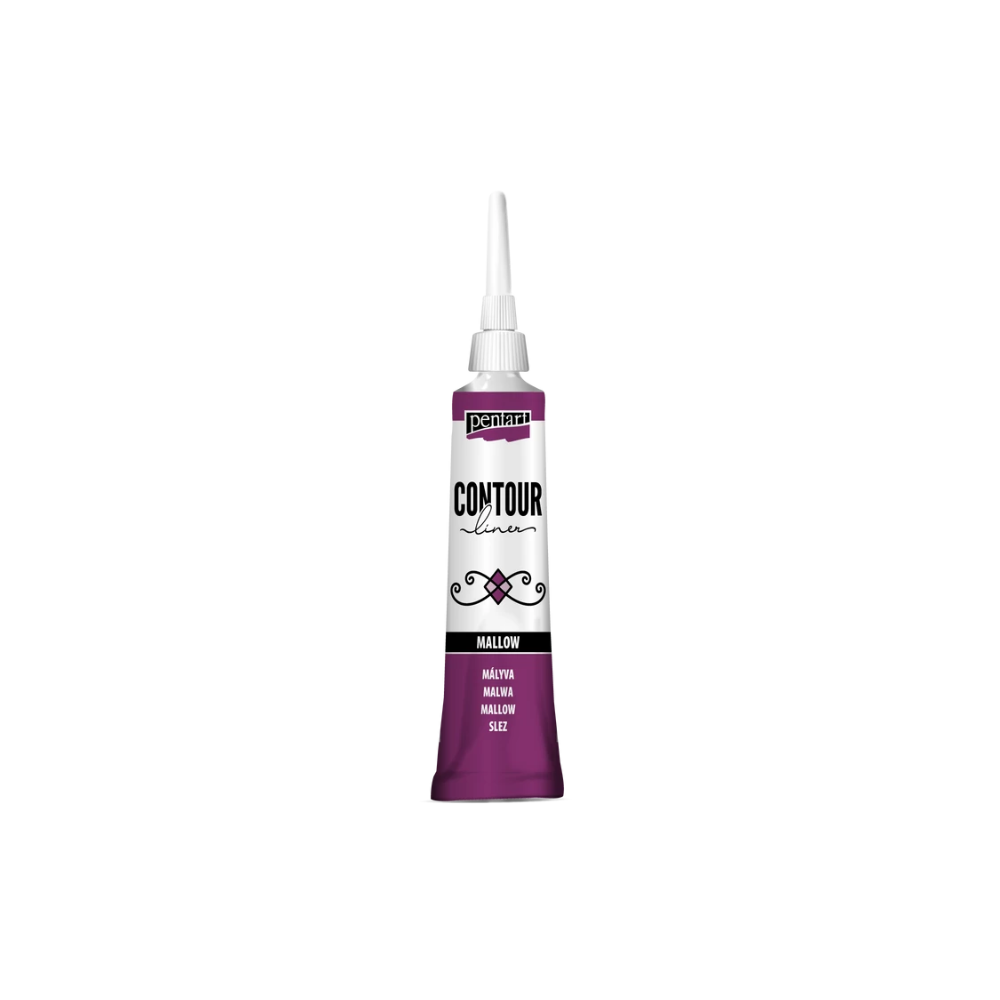 Pentart Konturenfarbe universell 20ml - malve