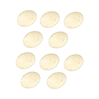 Korbboden Set Oval 18x24cm für Peddigrohr 3mm - 10St. - Bastelschachtel - Sonstiges - BAS-BUND-KORO-18x24-3