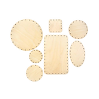 Korbboden Set gemischt, groß für Peddigrohr 3mm - Bastelschachtel - Korbböden/ Peddigrohr - BAS-BUND-KORB-SET-GEM-1