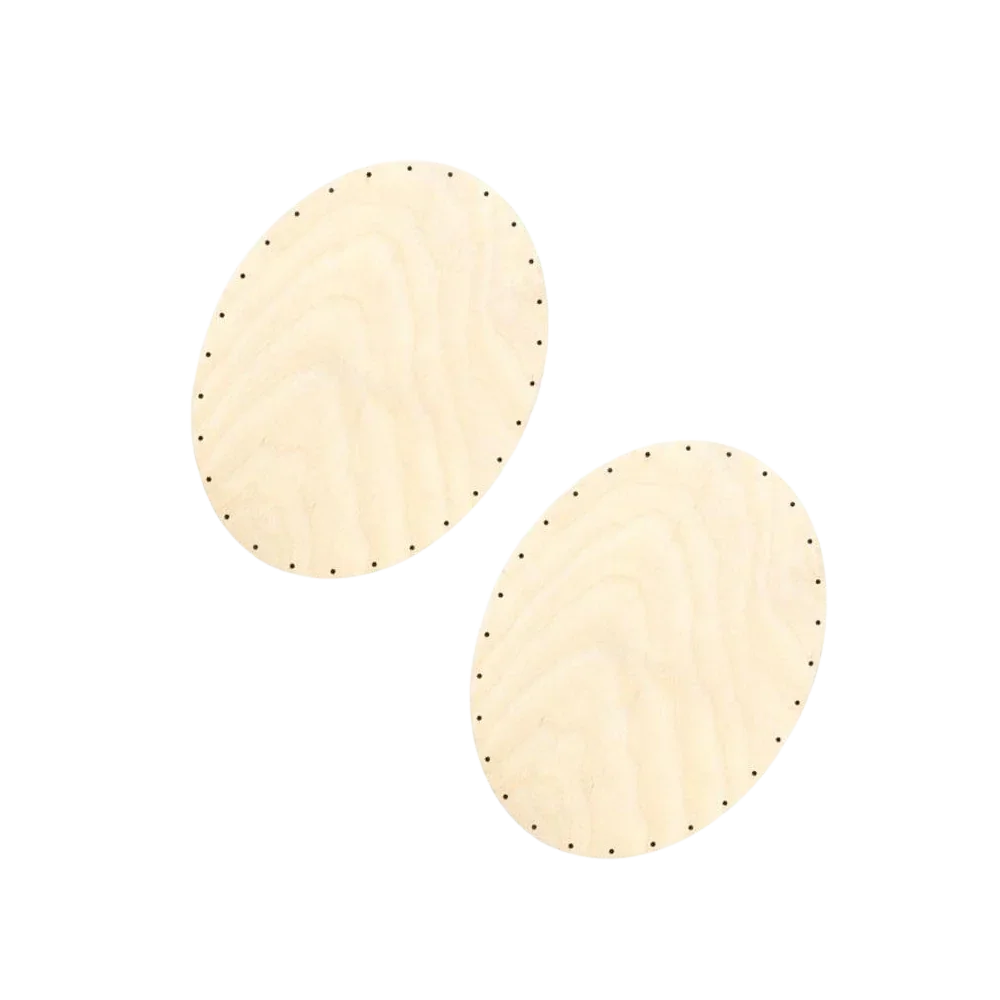 Korbboden Set oval 18x24cm für Peddigrohr 2mm, 2St. - Bastelschachtel - Korbböden/ Peddigrohr - BAS-KORO-18x24-2