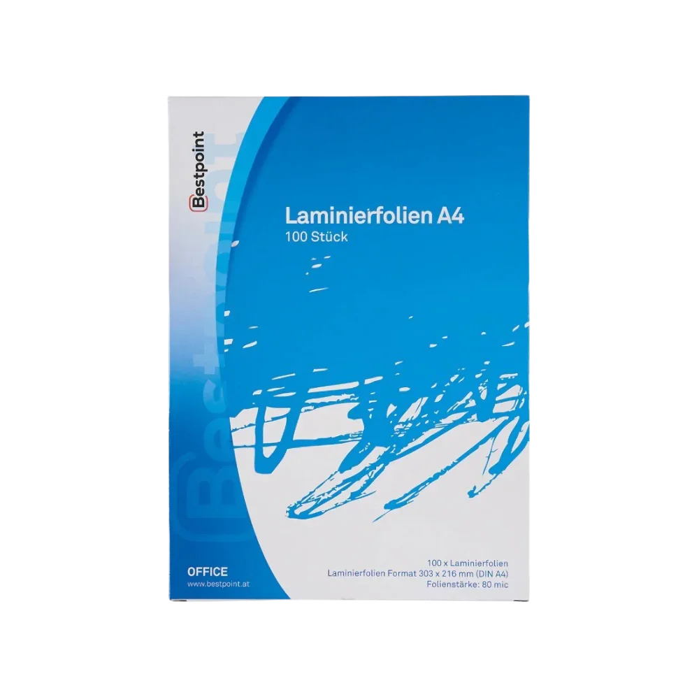 Laminierfolie A4/100 80my - Bastelschachtel - Schule - 4789
