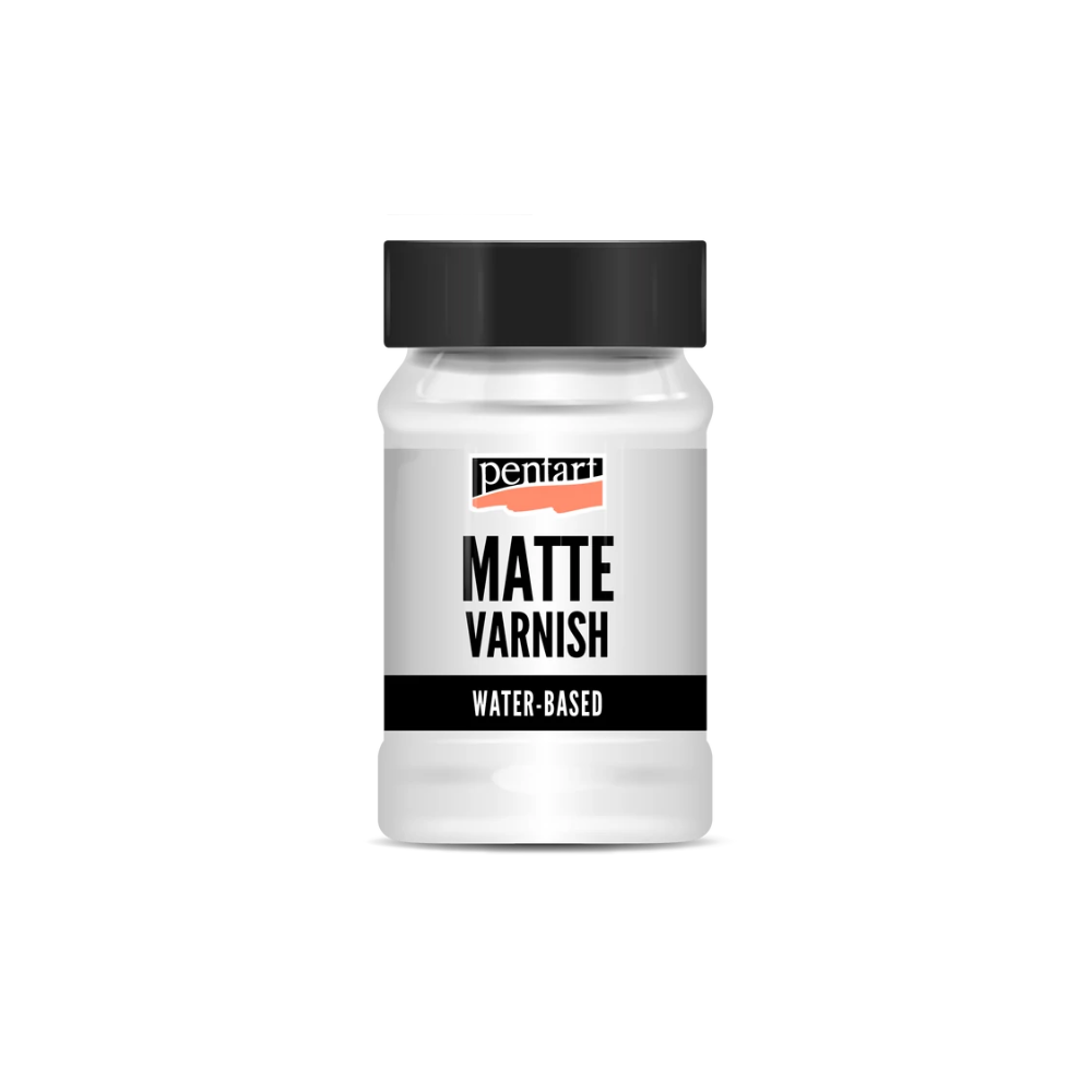 Pentart Mattlack 100ml - auf Wasserbasis