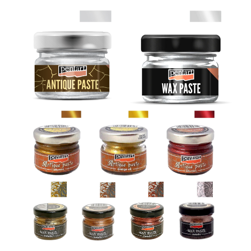 Pentart Metallic-Pasten Bundle