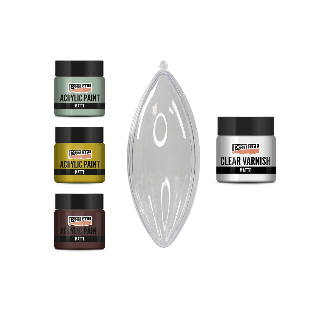 Weihnachtskugel - "Natürliche Eleganz"