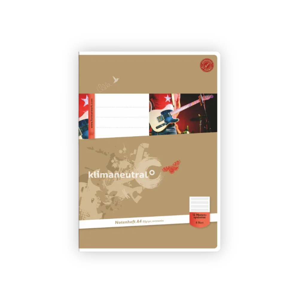 Notenheft A4