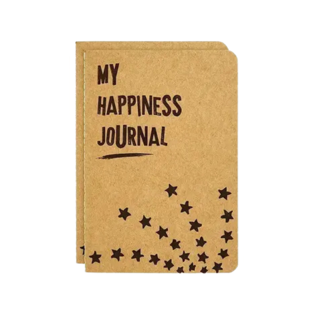 Notizbuch mit Spruch