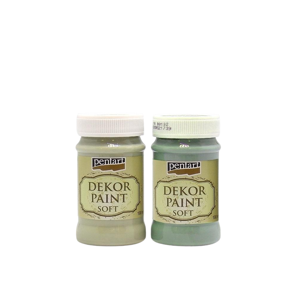Pentart Dekor Paint Chalky Set 2x100ml - Set 12.