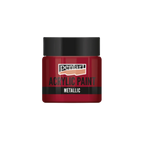 Pentart Acrylfarbe Metallic 50ml - bordeaux - Bastelschachtel - Acrylfarben - 3554
