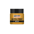 Pentart Acrylfarbe Metallic 50ml - orange - Bastelschachtel - Acrylfarben - 6242