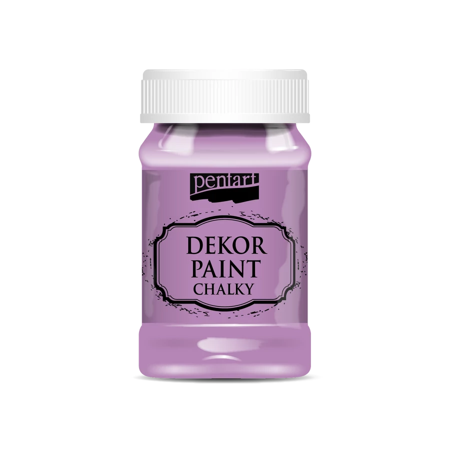Pentart Dekor Paint Chalky Matt - schwarz - 230ml