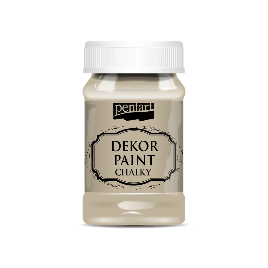 Pentart Dekor Paint Chalky Matt - senfgelb - 100ml