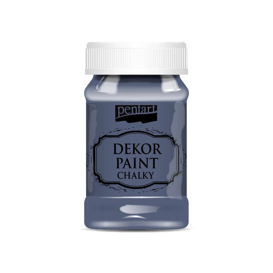 Pentart Dekor Paint Chalky Matt - taubengrau - 230ml