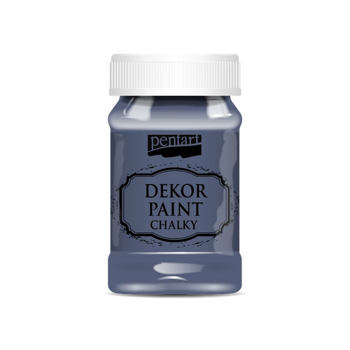 Pentart Dekor Paint Chalky Matt - taubengrau - 230ml