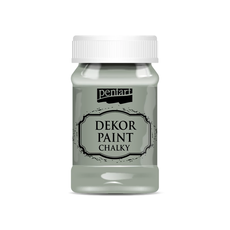 Pentart Dekor Paint Chalky Matt - grafitgrau - 230ml
