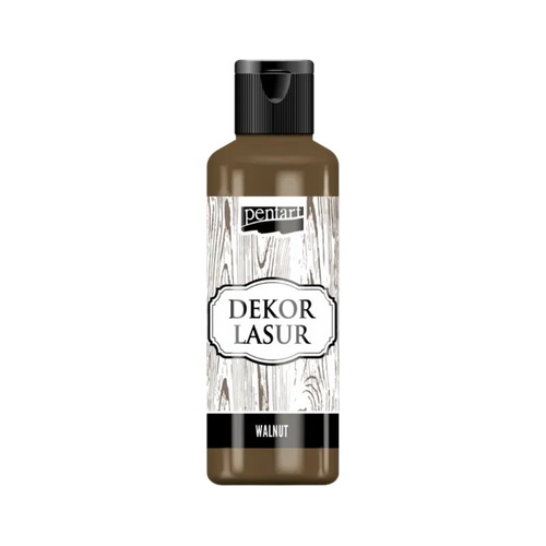 Pentart Holzlasur für Innen- und Außenbereich 80ml - walnuss - Bastelschachtel - Holzlasur/ Gel - 17518