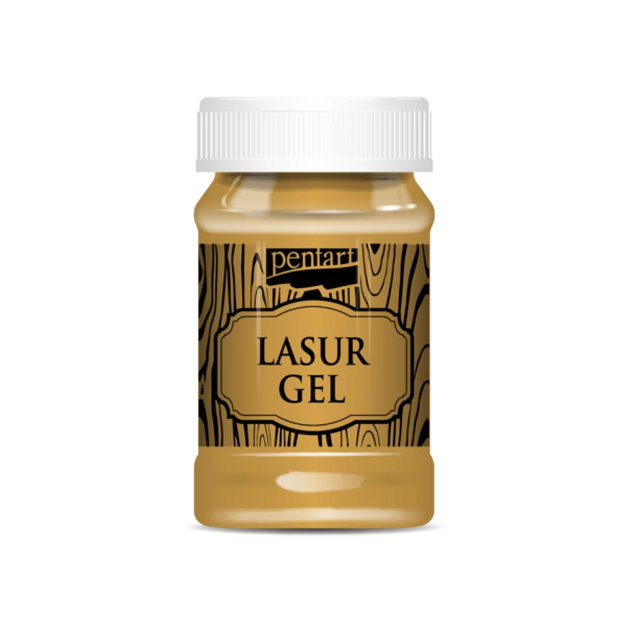 Pentart Lasurgel für Innen- und Außenbereich 100ml - fichte