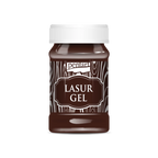 Pentart Lasurgel für Innen- und Außenbereich 100ml - kastanie