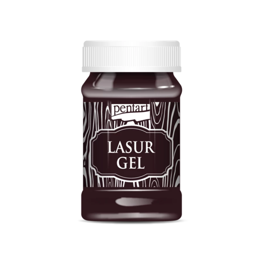 Pentart Lasurgel für Innen- und Außenbereich 100ml - kirsche