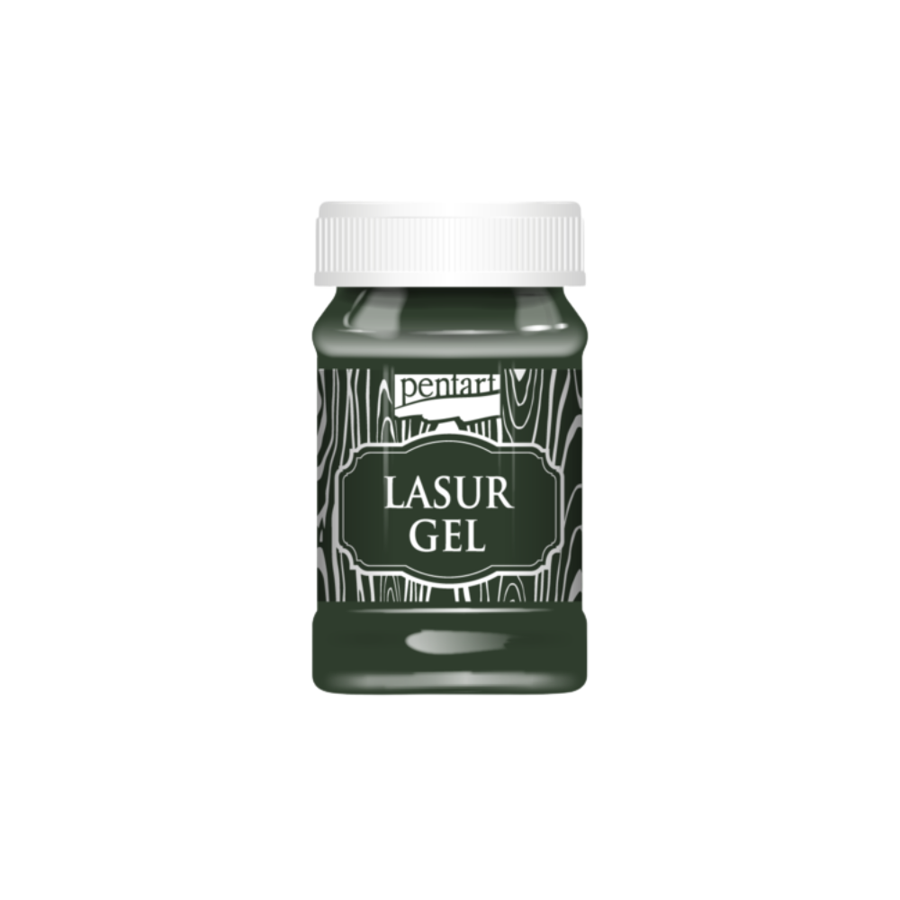 Pentart Lasurgel für Innenbereich 100ml - olive