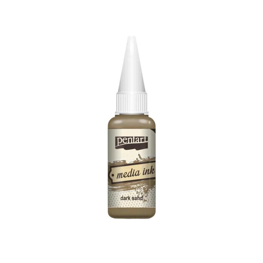 Pentart Mixed Media Tinte 20ml - dark sand