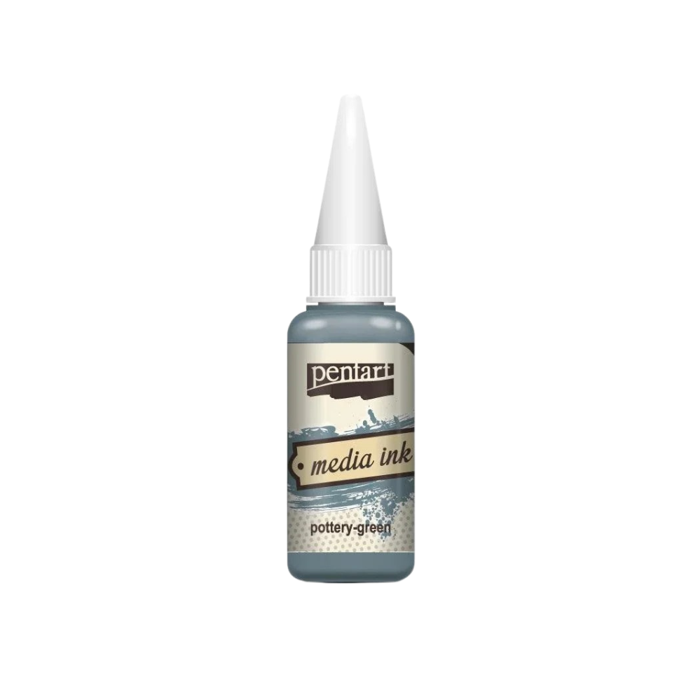 Pentart Mixed Media Tinte 20ml - pottery green