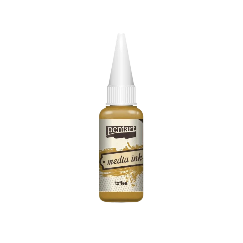 Pentart Mixed Media Tinte 20ml - toffee