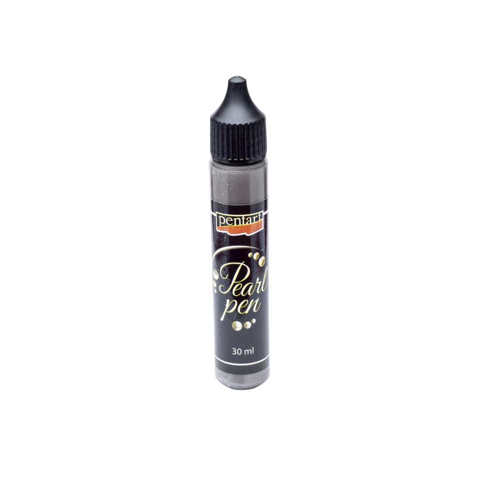 Pentart Perlenstift 30ml - graphit