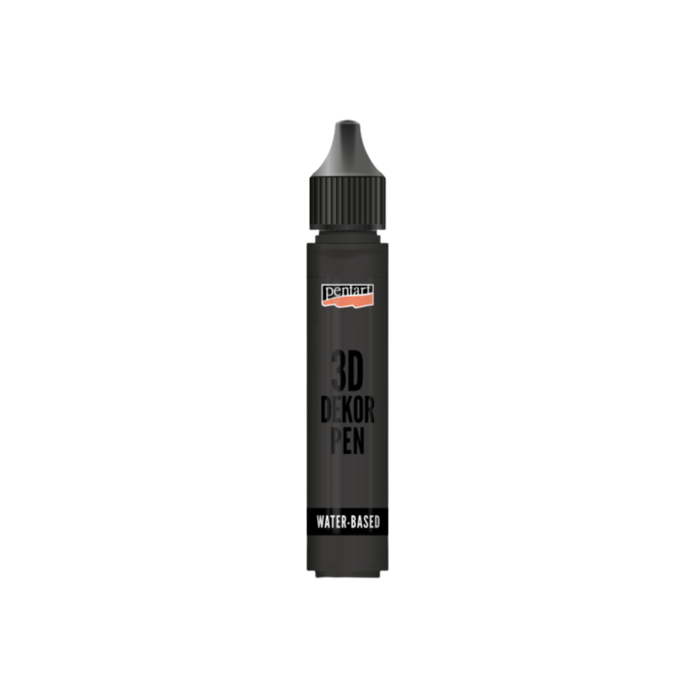 Pentart Perlenstift 30ml - schwarzer diamant