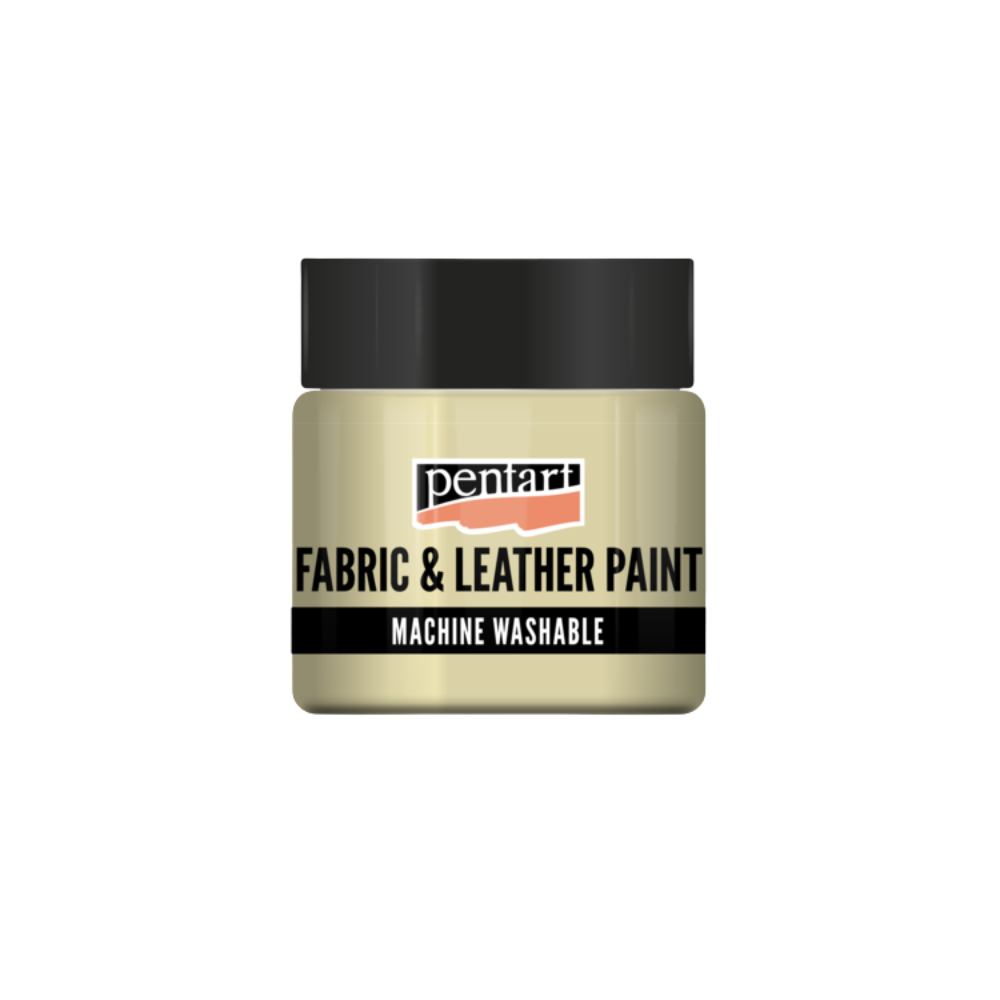 Pentart Textil- und Lederfarbe 50ml - eierschale