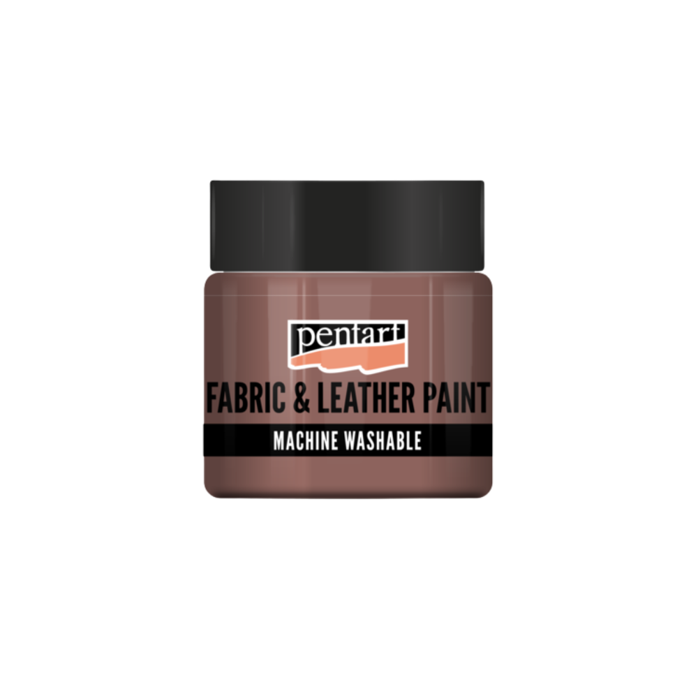Pentart Textil- und Lederfarbe 50ml - glitter bronze