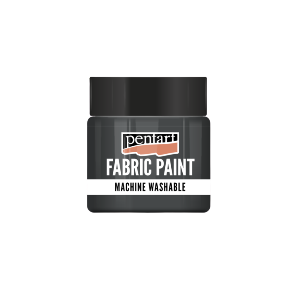 Pentart Textil- und Lederfarbe 50ml - glitter grafit