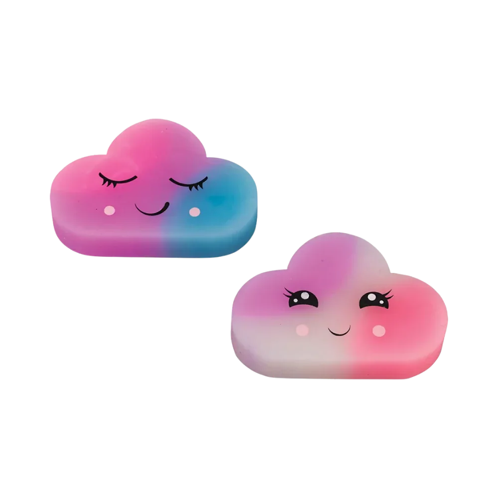 Radiergummi "Wolke" 5,8x3,9cm - Bastelschachtel - Schule - 80971