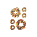 Reispapier A3 - Autumn wreaths
