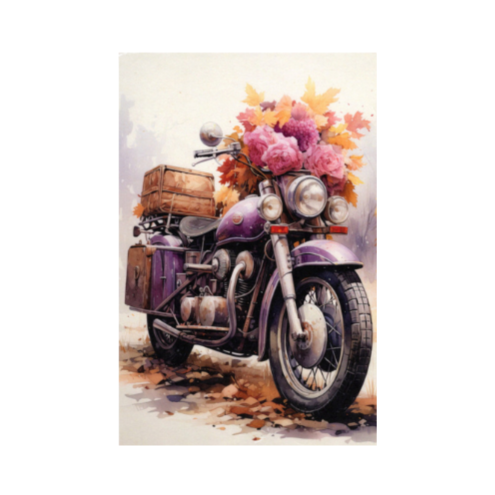 Reispapier A4 - Autumn tour