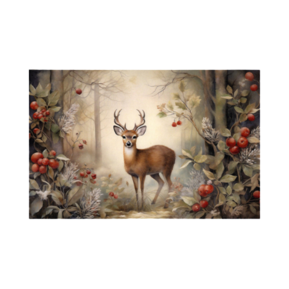 Reispapier A4 - Young deer