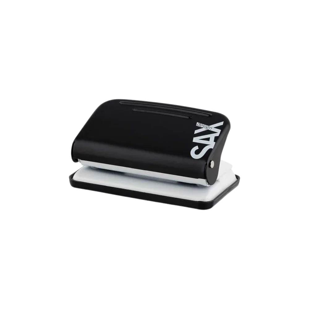 Sax Design Locher schwarz - Bastelschachtel - Schule - 218-19