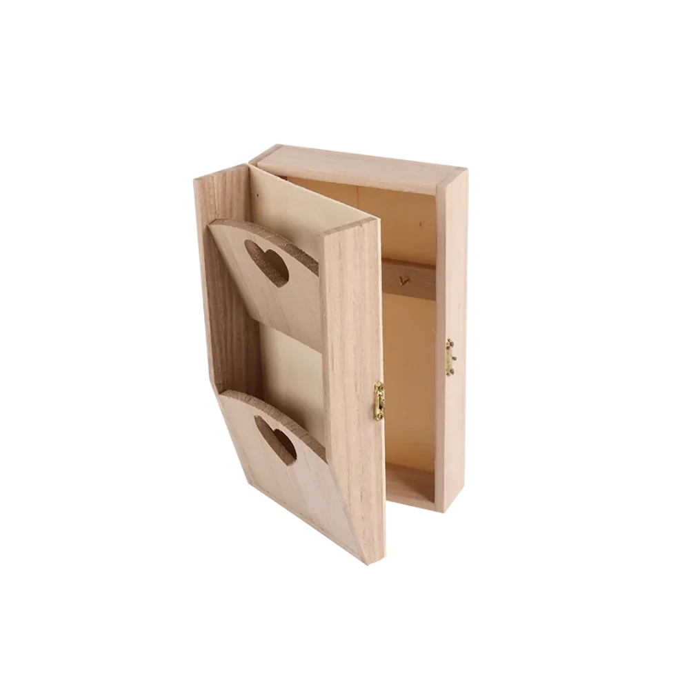 Schlüsselhalter mit Briefablage 13,5 x 9 x 23 cm - Bastelschachtel - - 5802