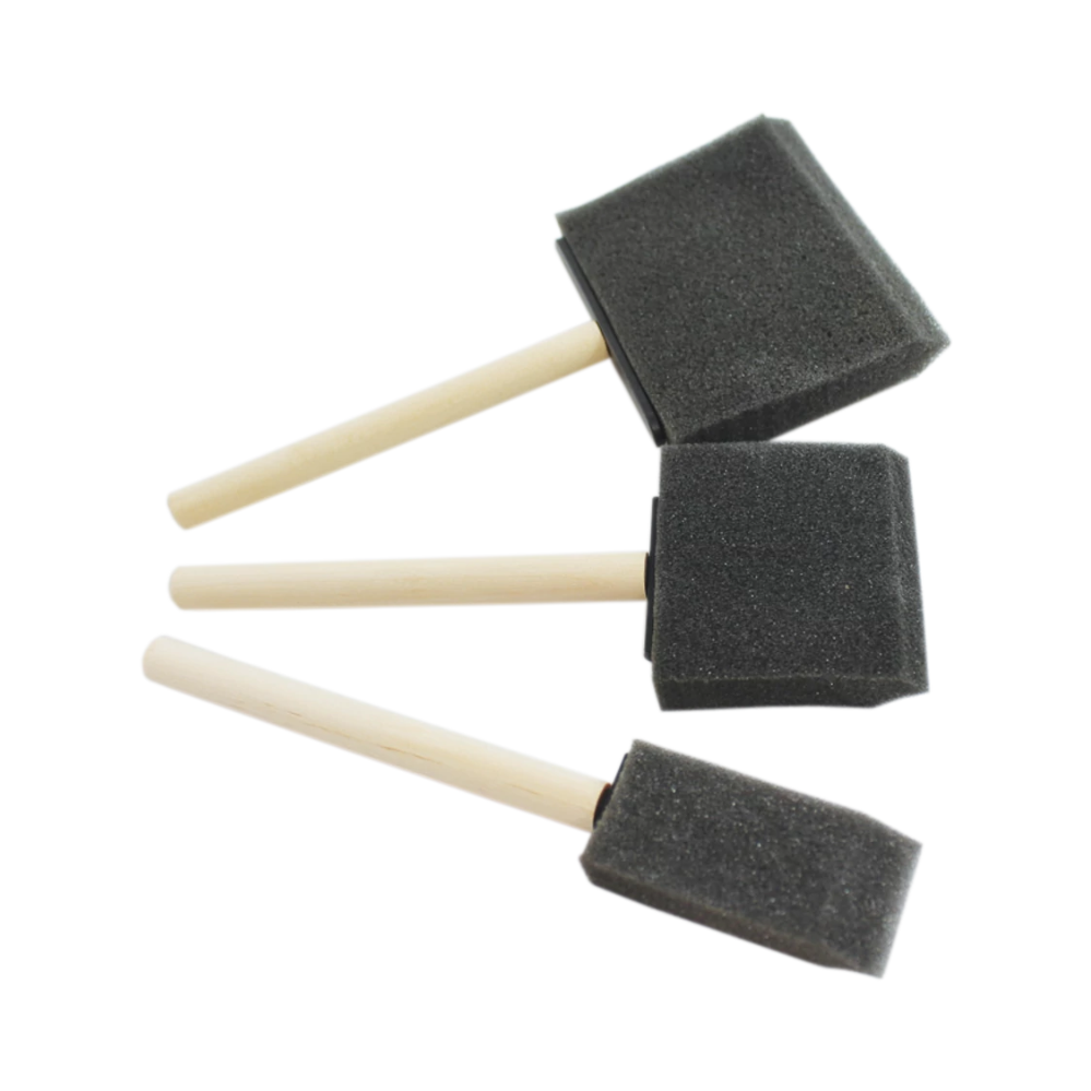 Schwammpinsel Hintergrund, 3er-Set