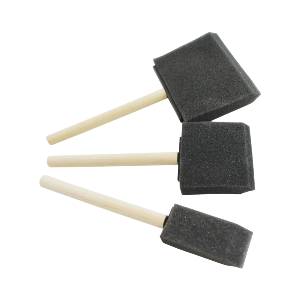 Schwammpinsel Hintergrund, 3er-Set - Bastelschachtel - Schwämme - 5936