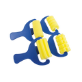 Schwammwalzen Pinsel - Sponge roller - Bastelschachtel - - 5937