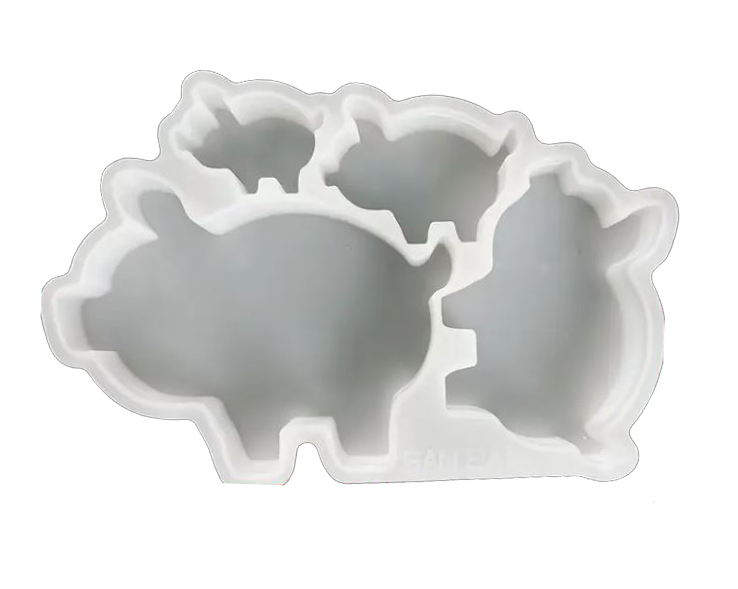 Silikonform Schwein