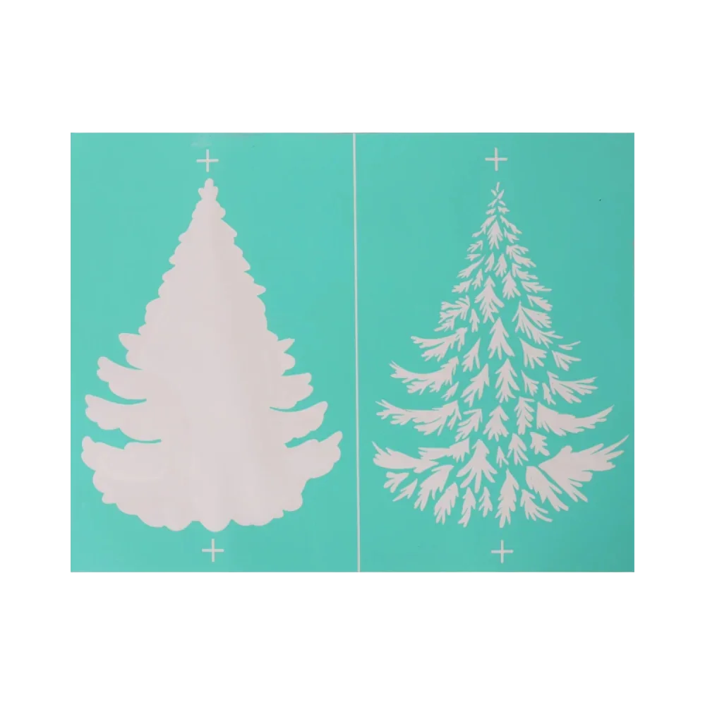 Schablone - Weihnachtsbaum (21,5*27,5cm) - Bastelschachtel - Schablonen - 41079