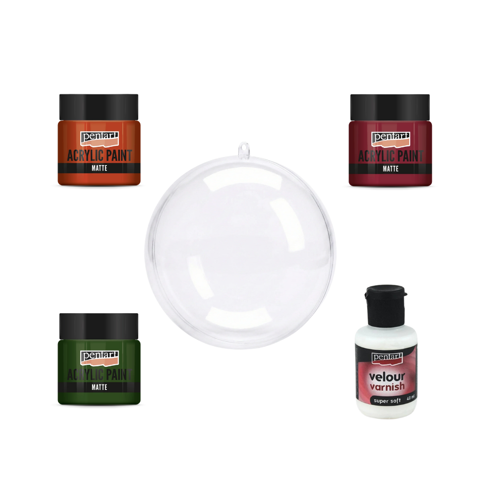 Weihnachtskugel - „Skandi Winter“